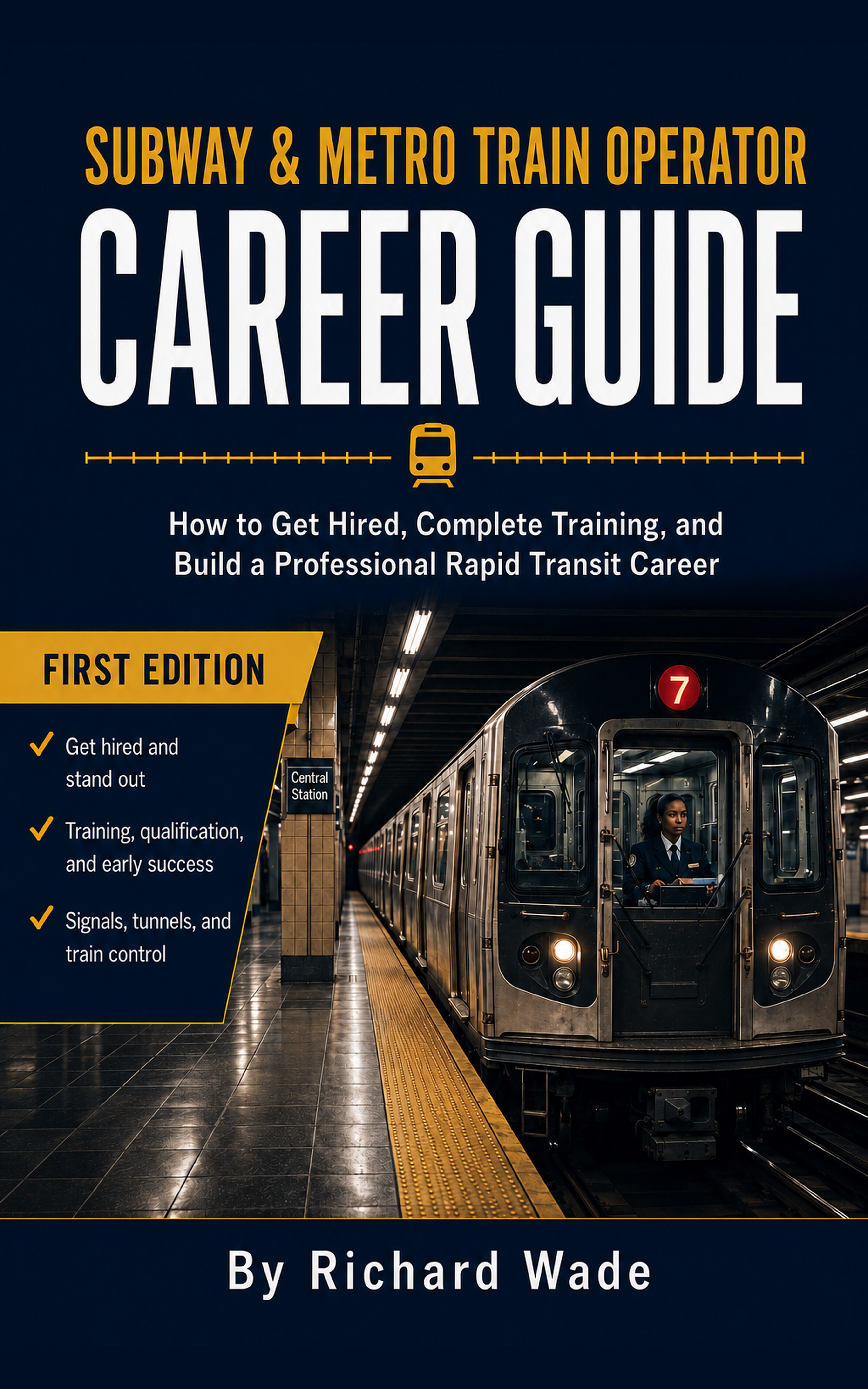 Subway & Metro Train Operator Career Guide cover